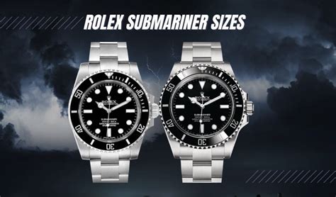 rolex 26mm vs 36mm|Rolex submariner size chart.